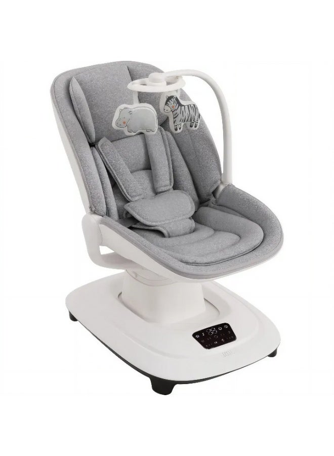 Mastela Deluxe Multi-Motion 3-in-1 Baby Cradle & Swing, 360° Rotating Seat, 5 speeds, Bluetooth & Smart App Control, 5-Point Harness, 0-3 Years - Image 1